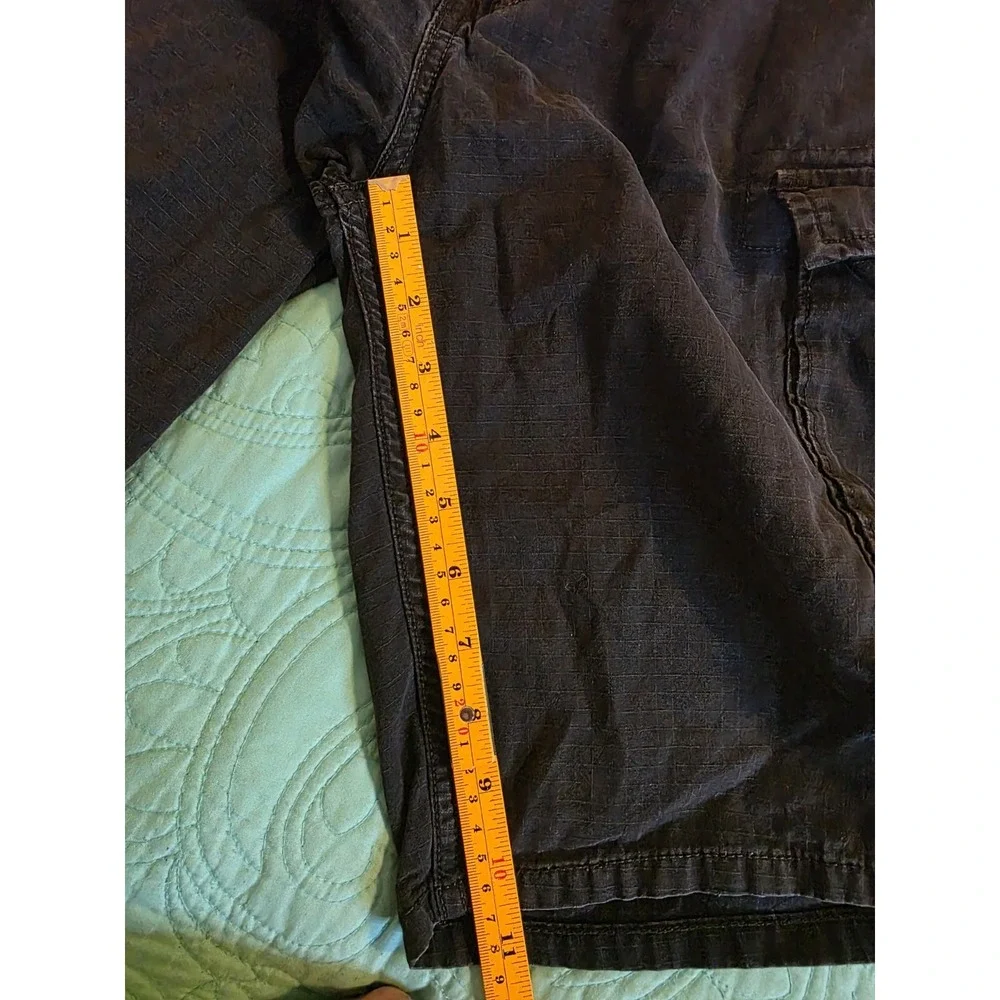 Levis‎  Men's Size 36(Act.38)Black Cotton Cargo Ripstop Casual Work Shorts